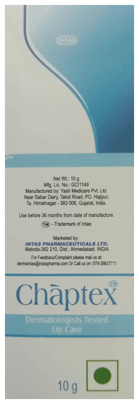 Chaptex Lipcare Cream