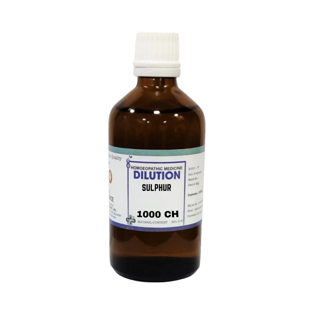 LDD Bioscience Sulphur Dilution 1000 CH