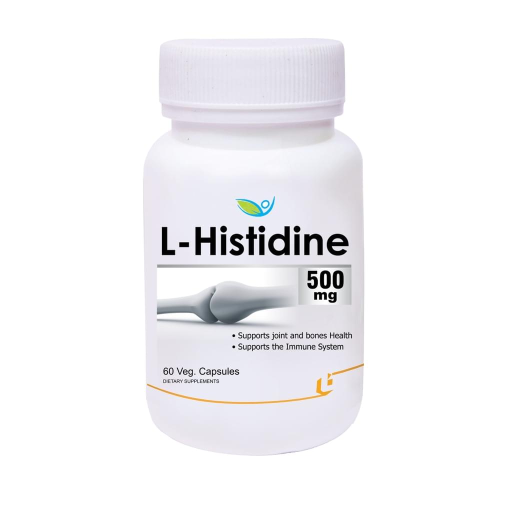 Biotrex L-Histidine 500mg Veg Capsule - Image 1