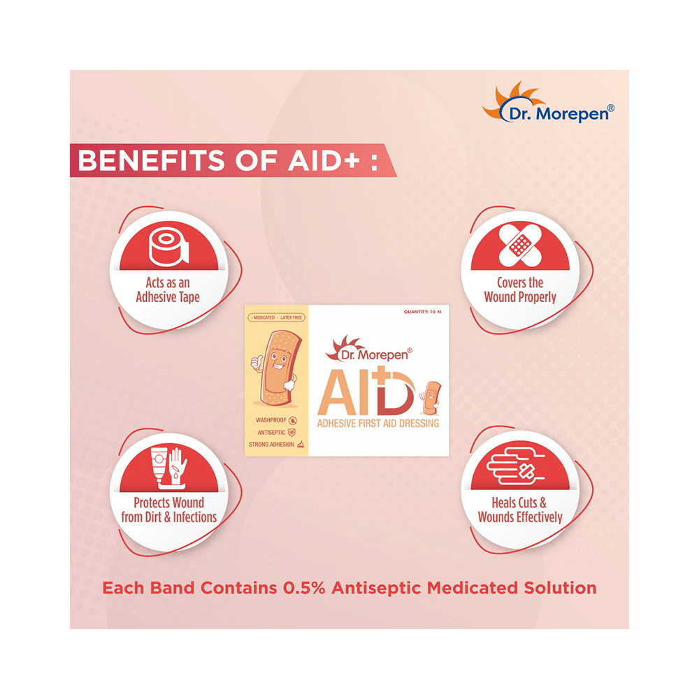 Dr. Morepen Aid Adhesive First Aid Dressing - Image 5