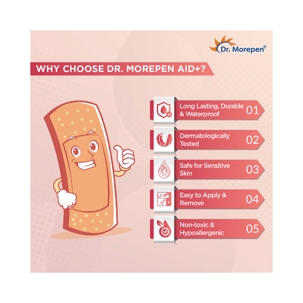 Dr. Morepen Aid Adhesive First Aid Dressing - Image 6