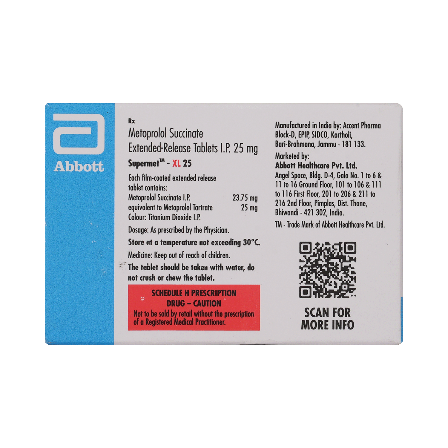 Supermet XL 25 Tablet - Image 3