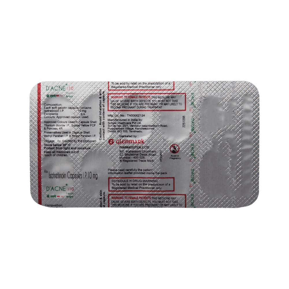 D Acne I 10 Capsule - Image 5