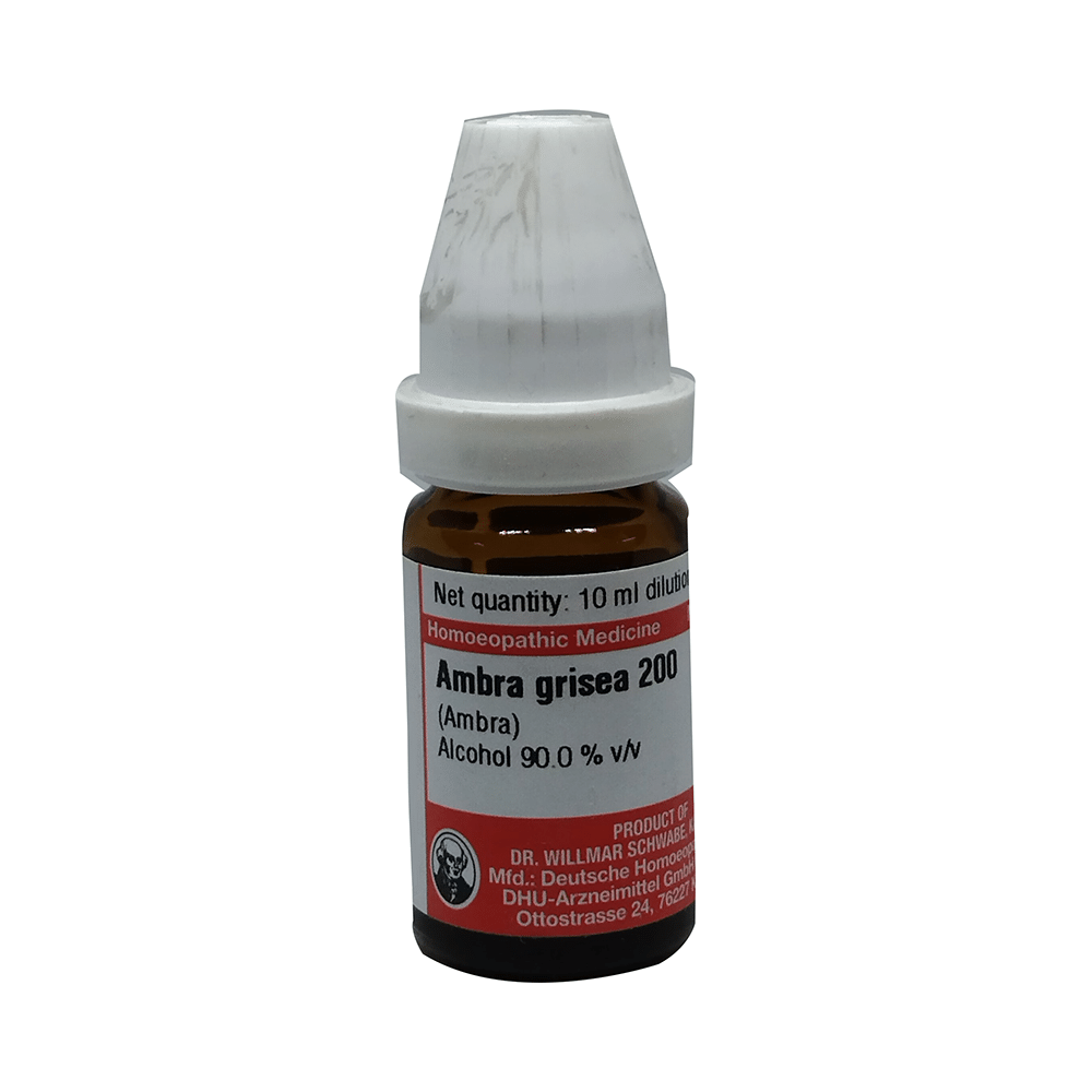 Dr Willmar Schwabe Germany Ambra Grisea Dilution 200