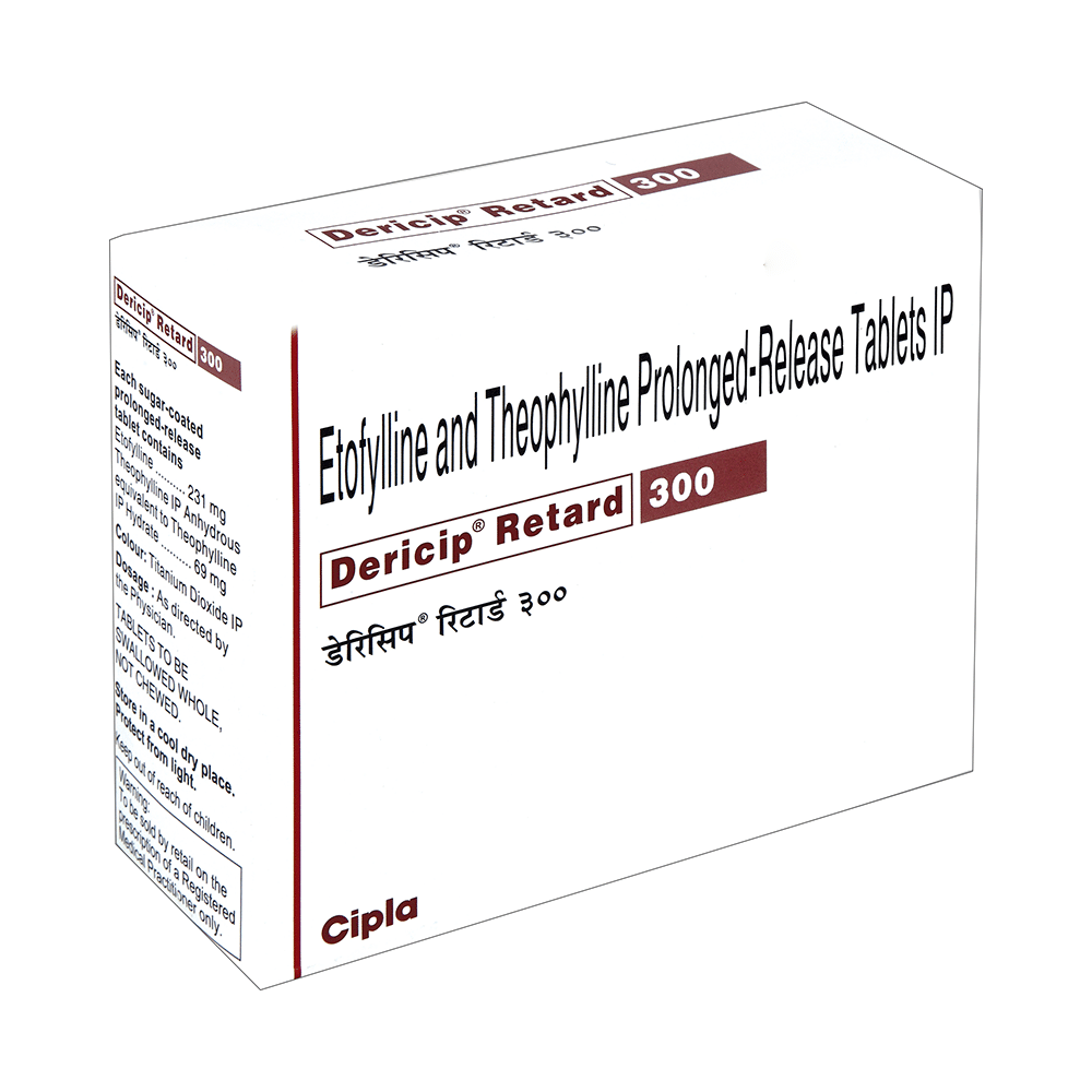 Dericip Retard 300  Tablet PR