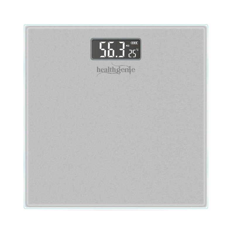 Healthgenie Digital Personal Weighing Scale- HD 221 Silver - Image 1