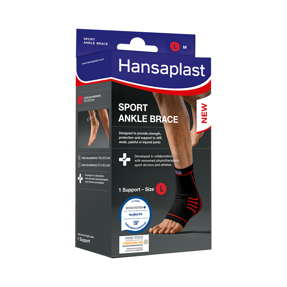 Hansaplast Large Sport Ankle Brace - Image 2