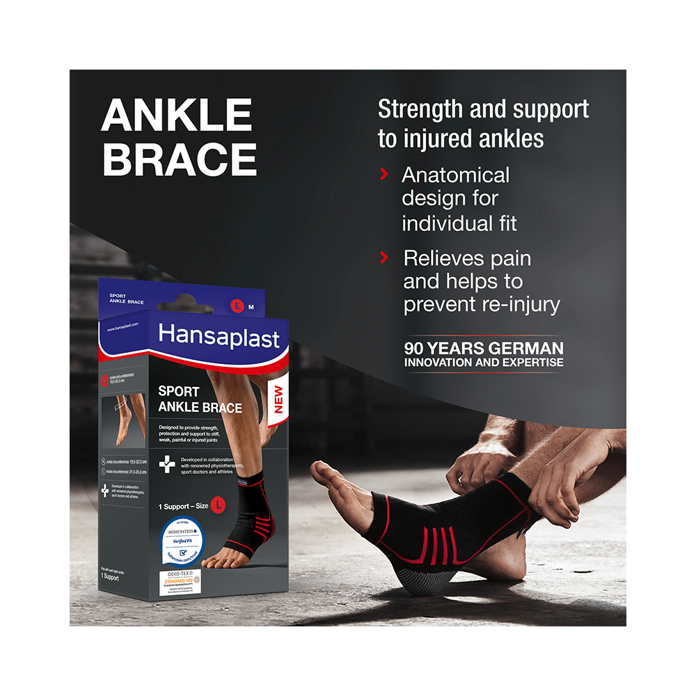 Hansaplast Large Sport Ankle Brace - Image 3