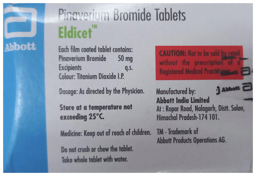 Eldicet 50mg Tablet - Image 4