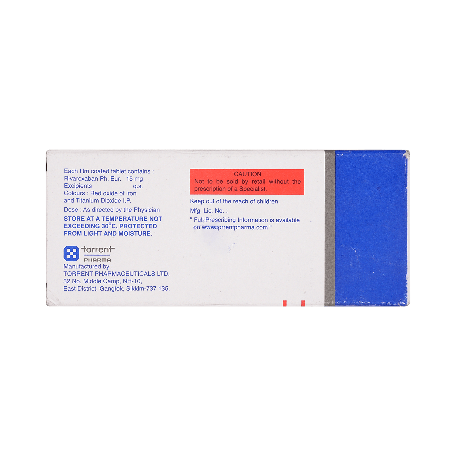Rovor 15mg Tablet - Image 3