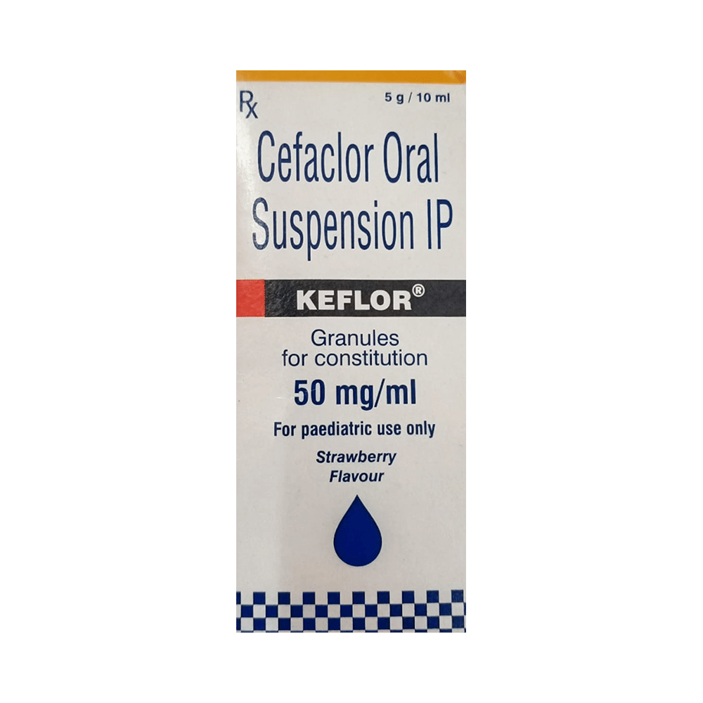 Keflor Oral Suspension Strawberry - Image 1