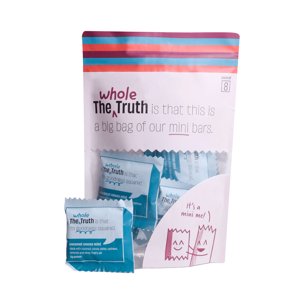 The Whole Truth Mini Protein Bar (27gm Each) | Flavour Coconut Cocoa - Image 1