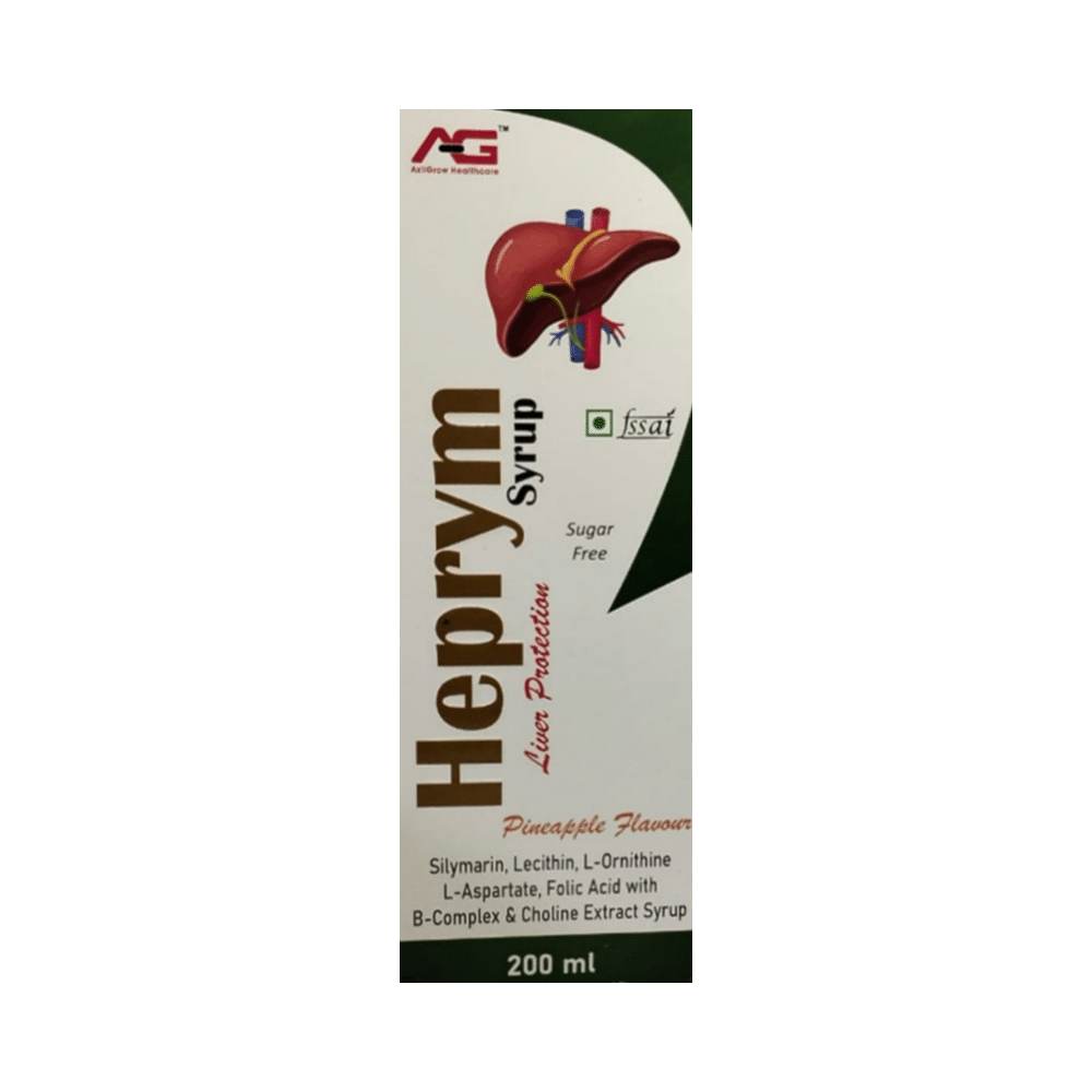 Heprym Syrup Pineapple Sugar Free - Image 1