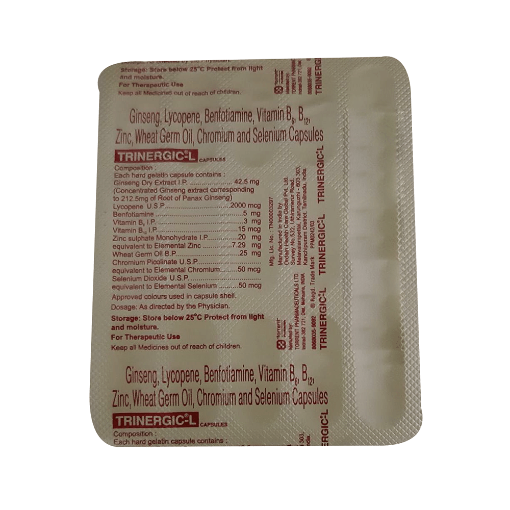 Trinergic -L Capsule - Image 3