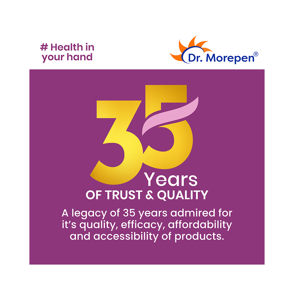 Dr. Morepen Memory Booster | With Gingko & Brahmi for Focus, Memory & Mood | Tablet - Image 9