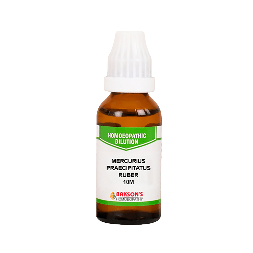 Bakson's Homeopathy Mercurius Praecipitatus Ruber Dilution 10M - Image 2