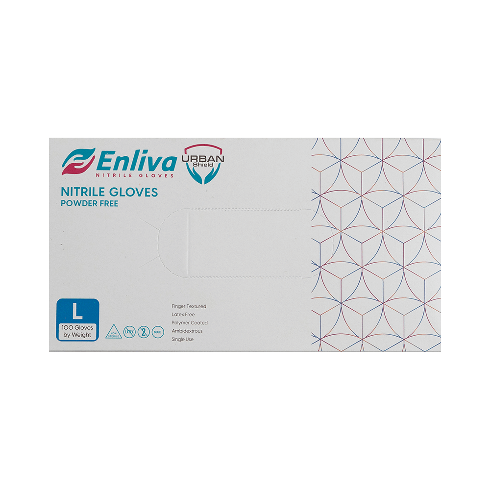 Enliva Urban Shield Nitrile Glove Large - Image 1