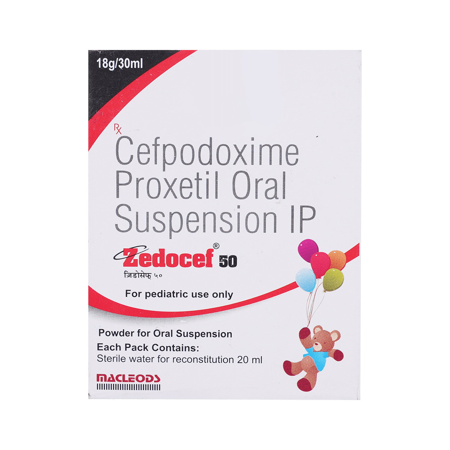 Zedocef 50mg Syrup - Image 2