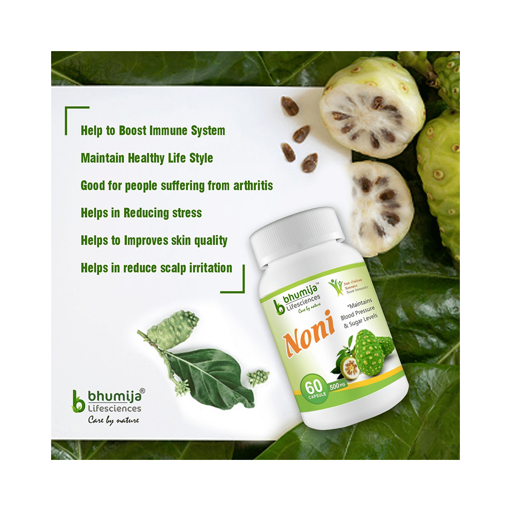 Bhumija Lifesciences Noni 500mg Capsule - Image 4