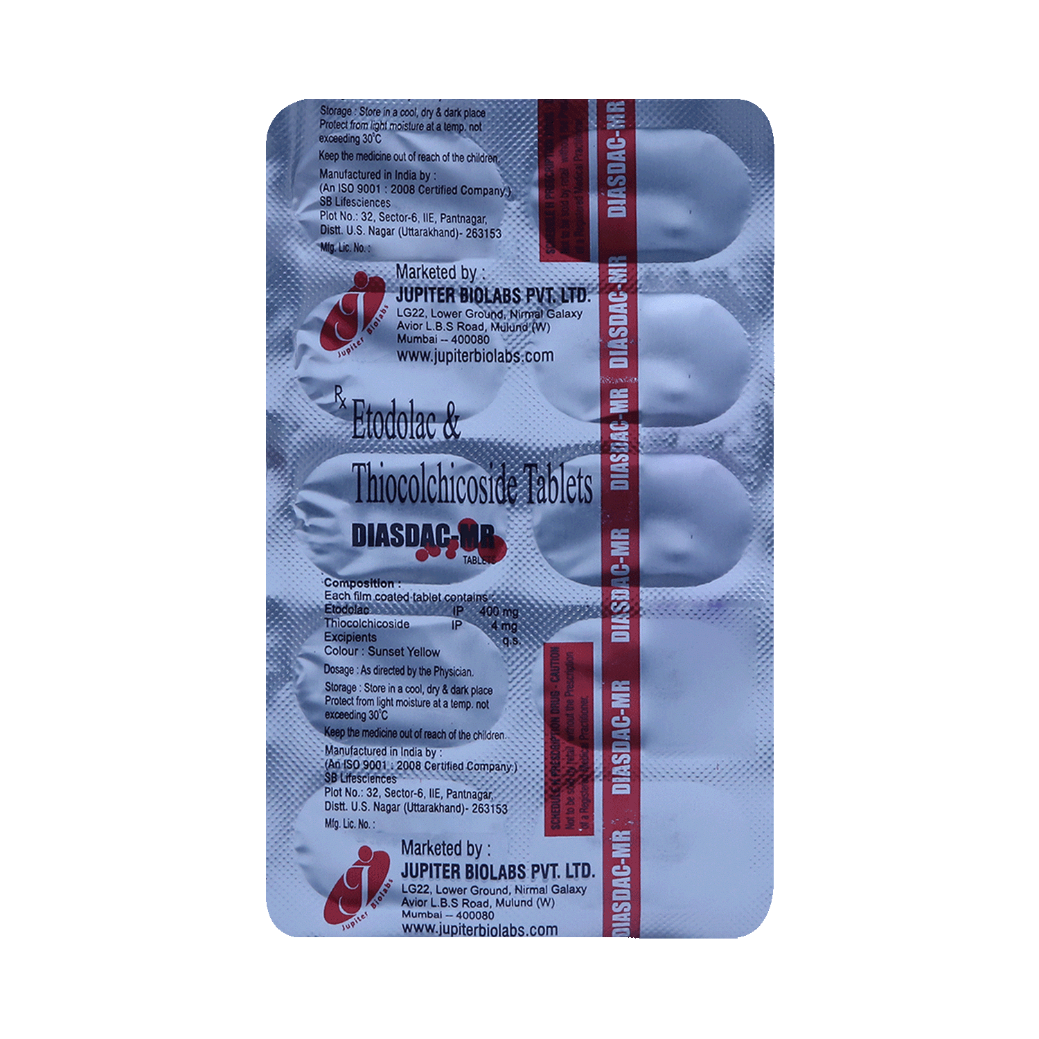 Diasdac MR 400mg/4mg Tablet - Image 3