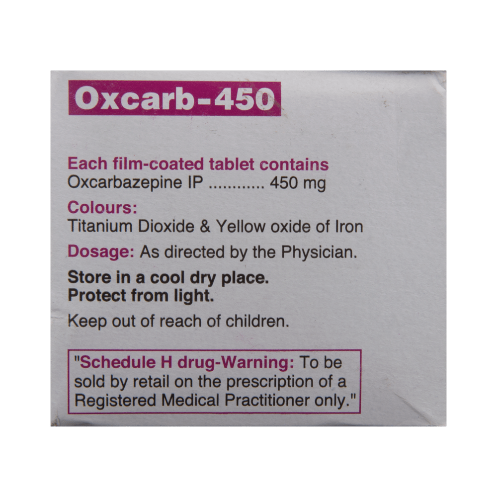 Oxcarb 450 Tablet - Image 3