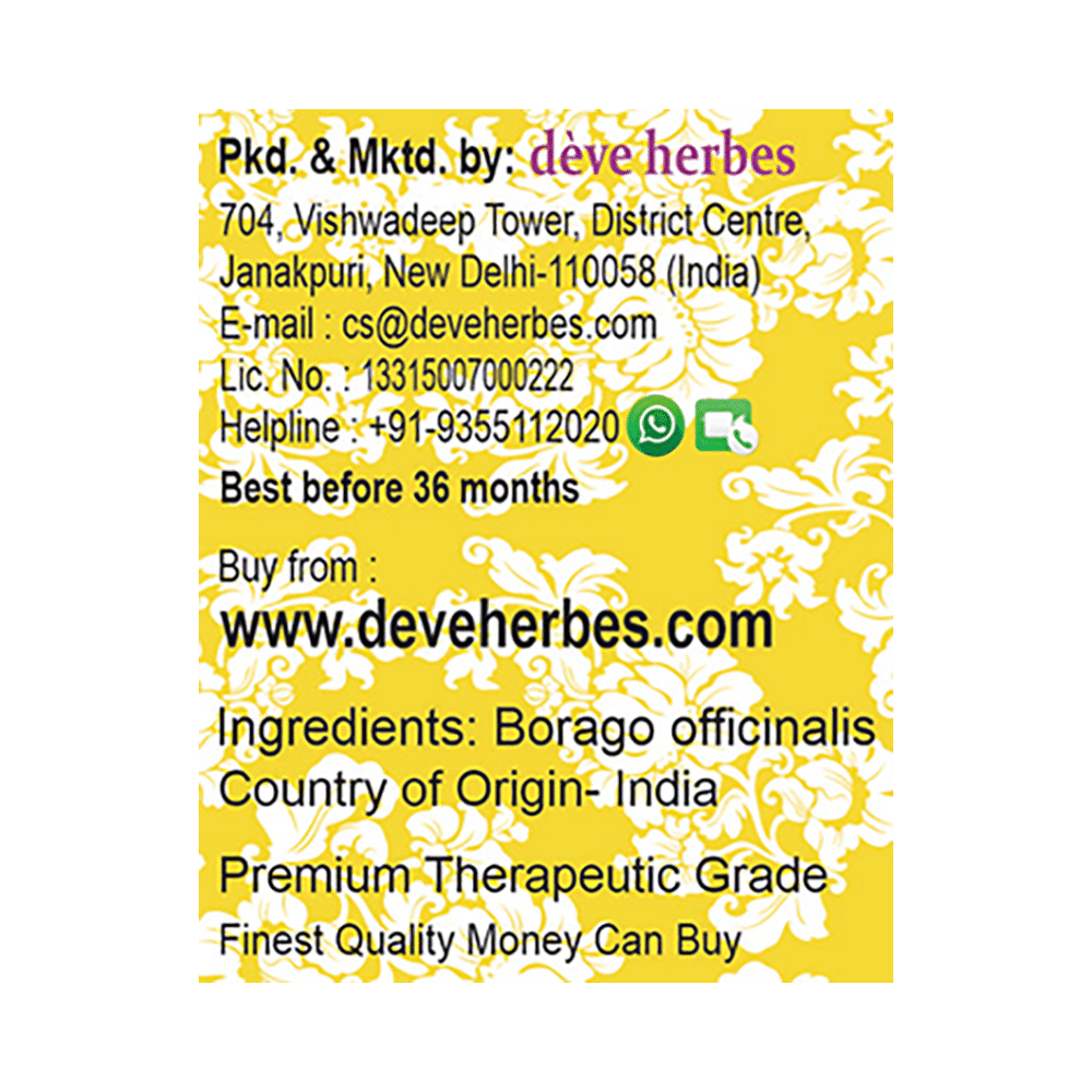 Deve Herbes Pure Borage  Oil - Image 3