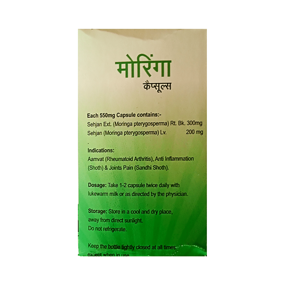 Agron Ayurveda Moringa Capsule - Image 3