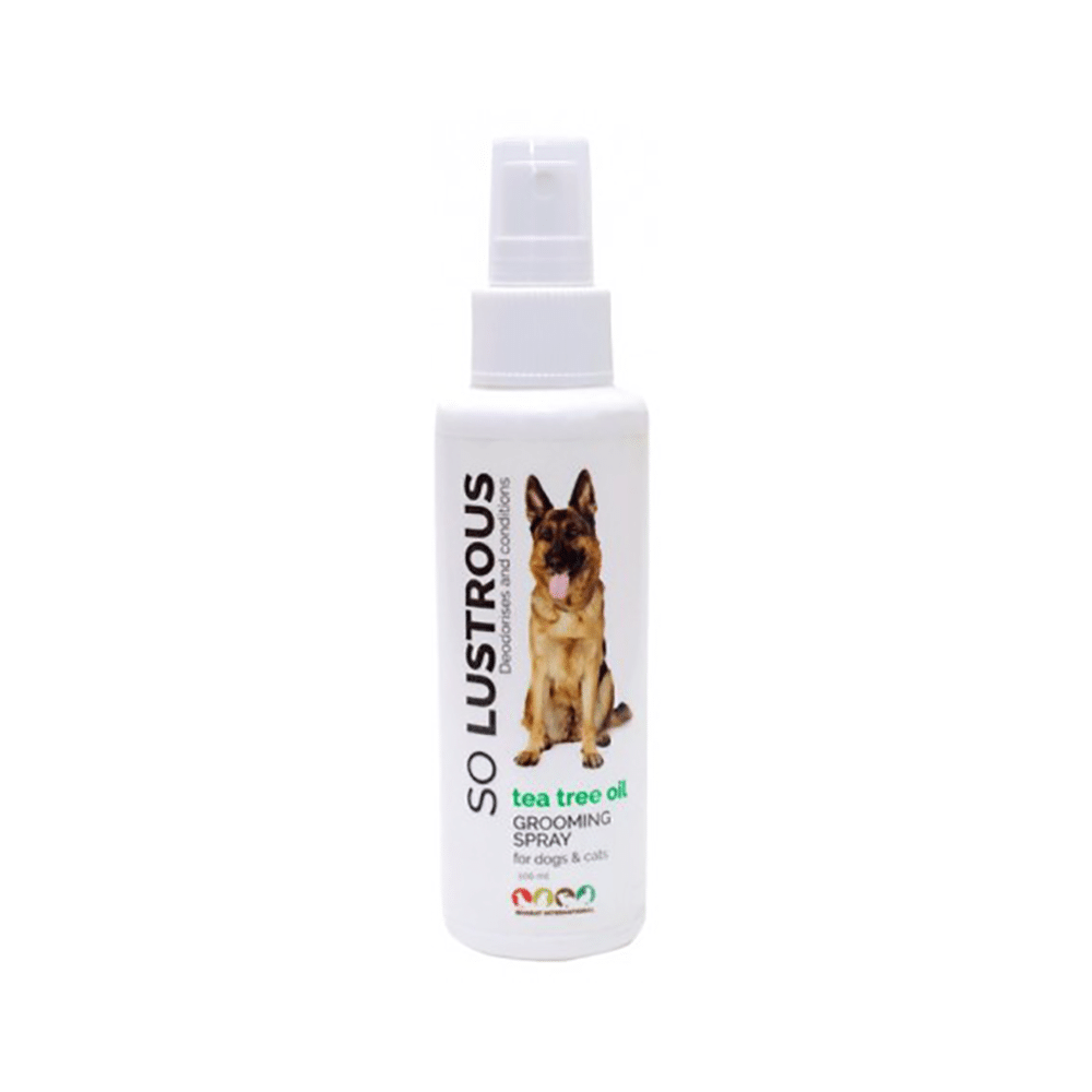 So Lustrous Tea Tree Oil Grooming Spray for Dogs & Cats