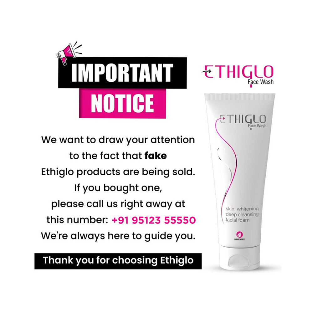 Ethiglo Face Wash | Skin Whitening & Deep Cleansing Facial Foam - Image 6