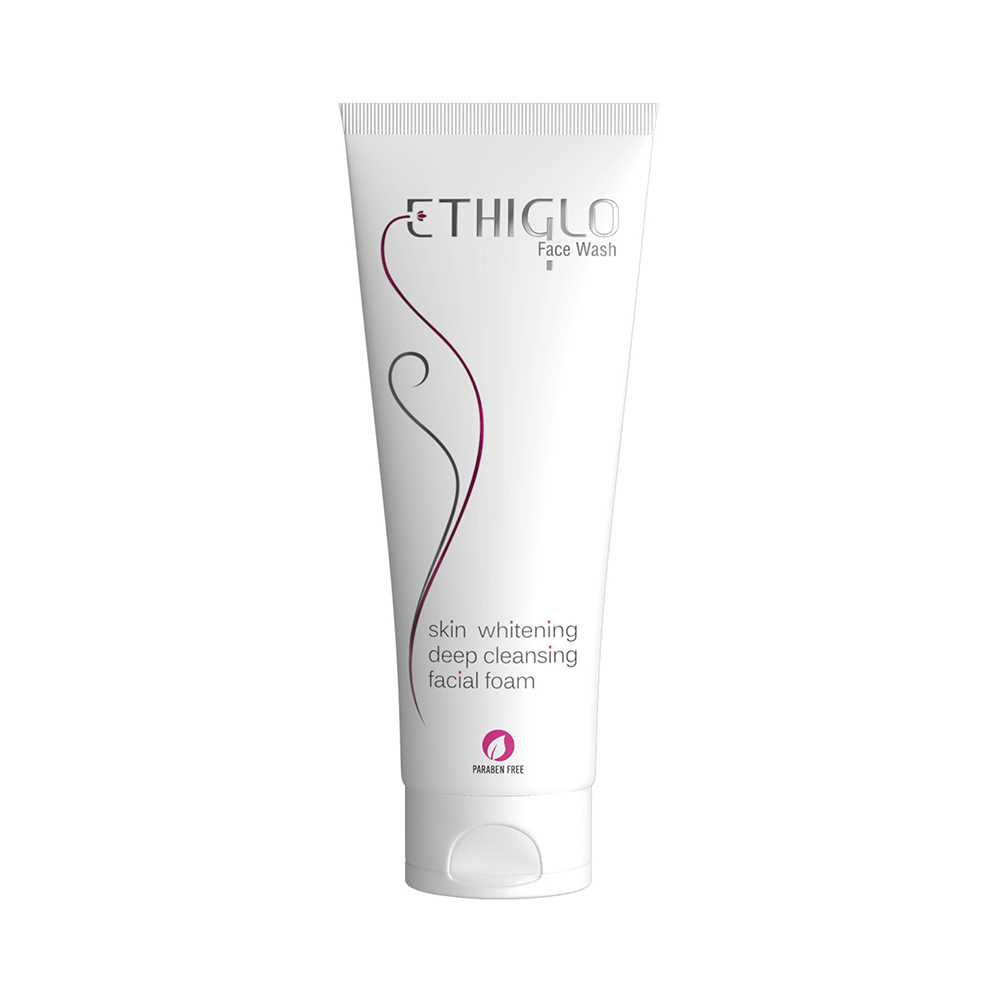 Ethiglo Face Wash | Skin Whitening & Deep Cleansing Facial Foam