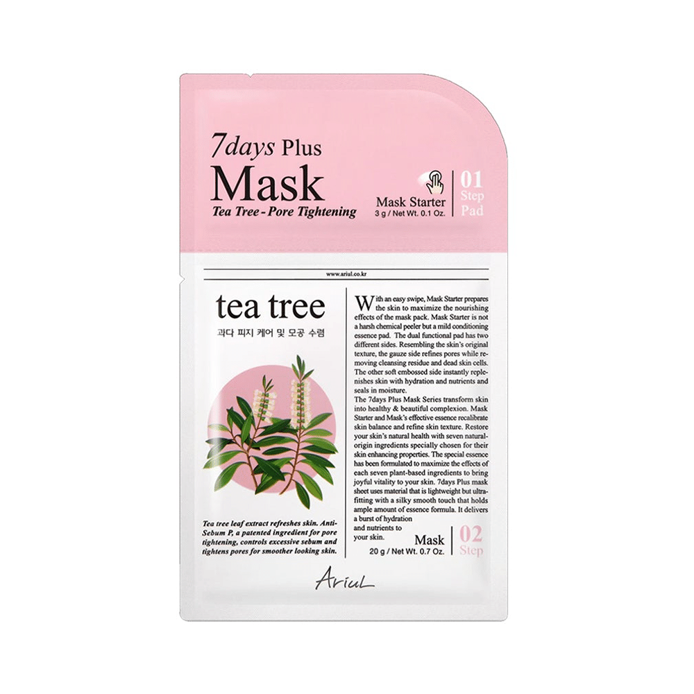 Ariul 7 Days Plus Mask (20gm Each) Tea Tree - Image 1