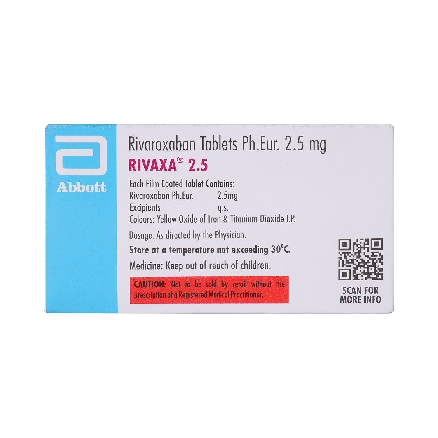 Rivaxa 2.5mg Tablet - Image 2
