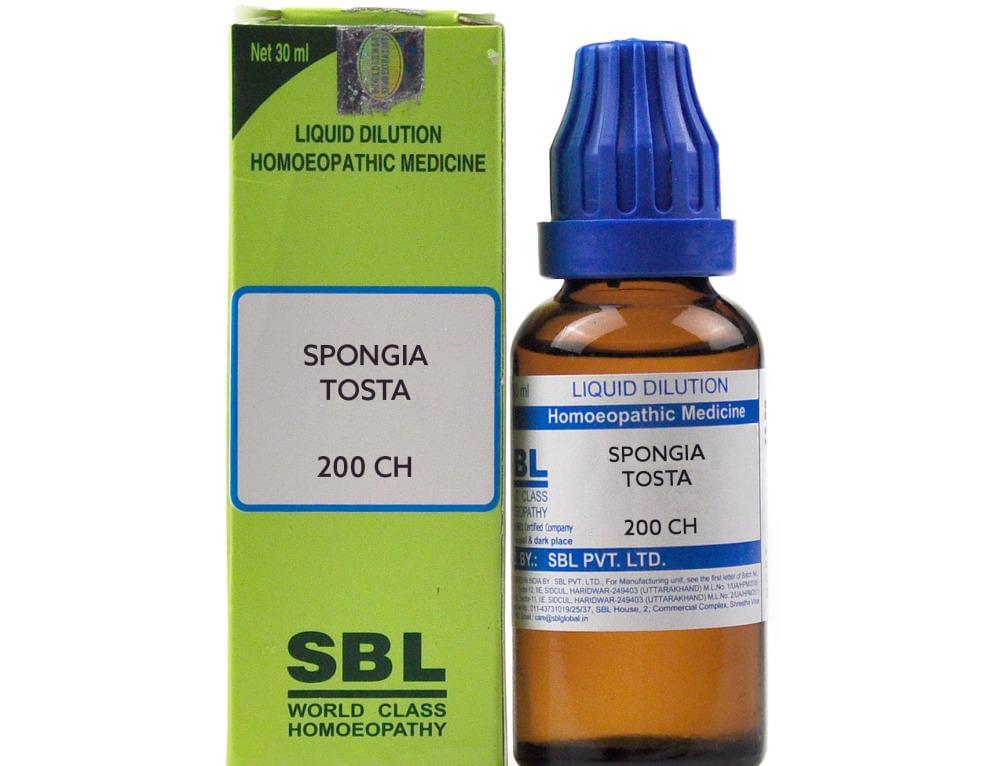 SBL Spongia Tosta Dilution 200 CH - Image 1
