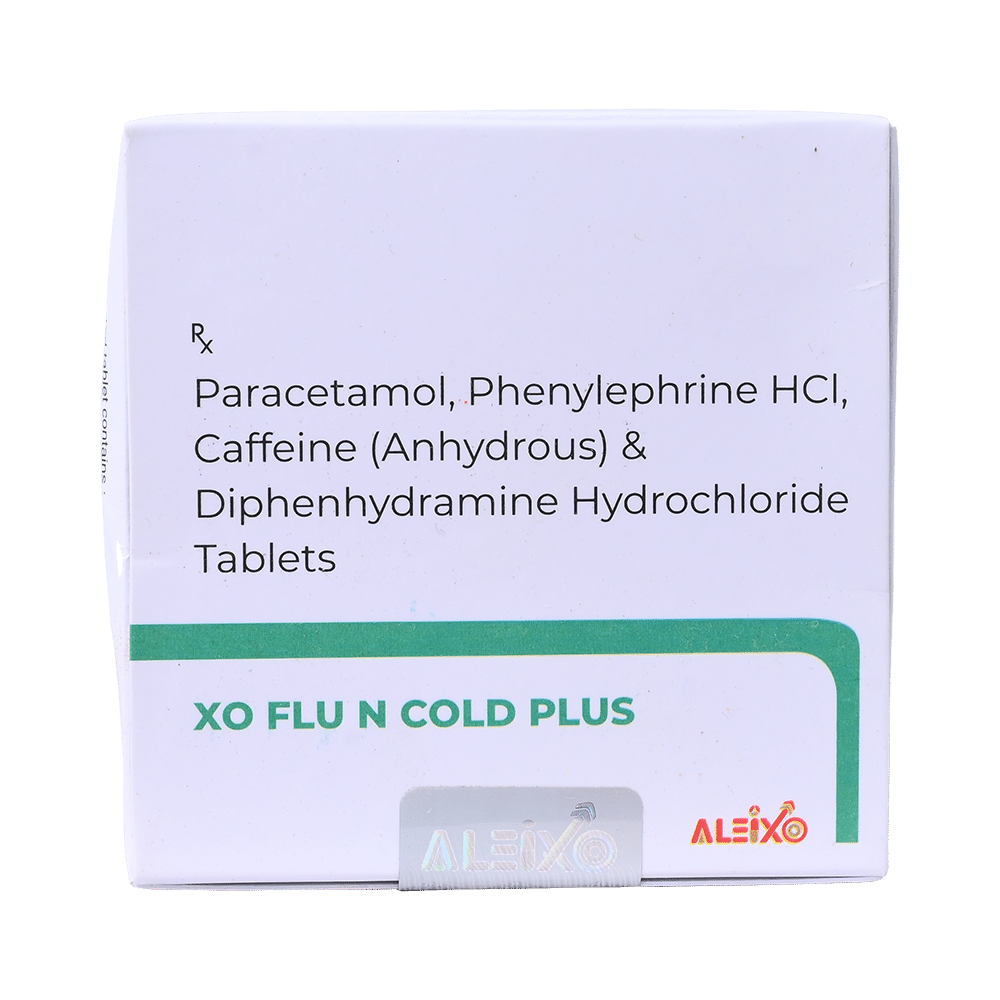 XO Flu N Cold Plus Tablet - Image 1