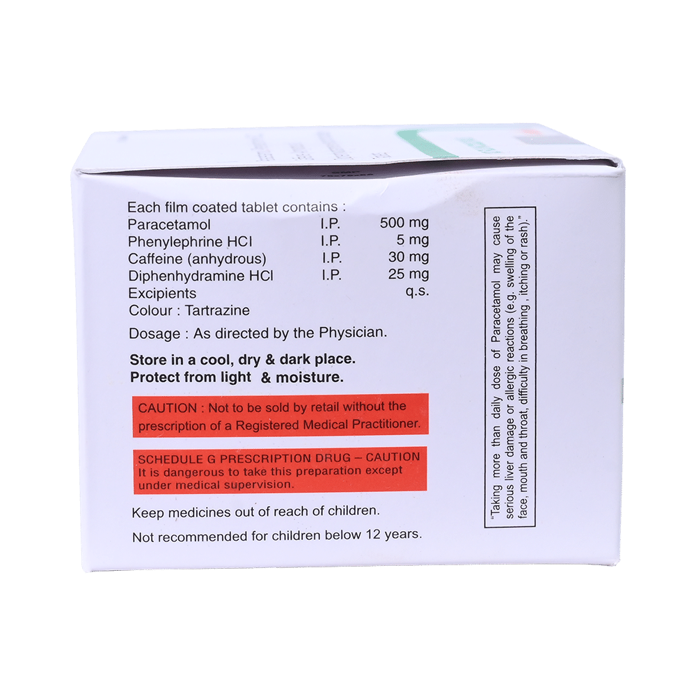 XO Flu N Cold Plus Tablet - Image 2