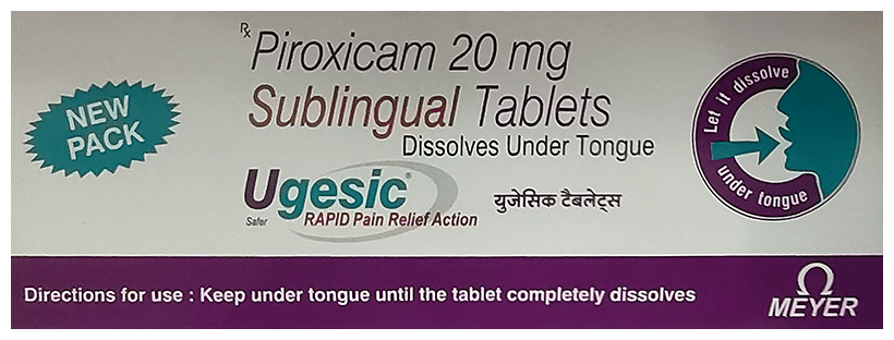 Ugesic Sublingual Tablet - Image 1