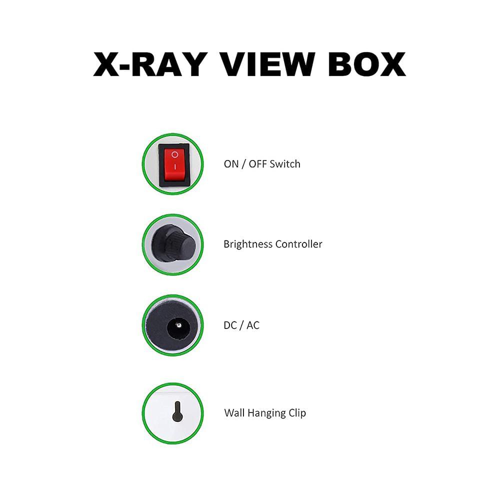 Fidelis X'ray View Box 18inch x 42inch White Triple - Image 2