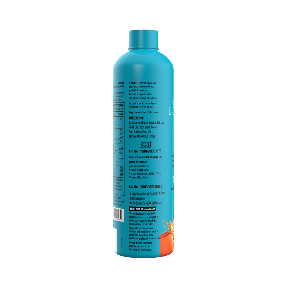 GNC L-Carnitine Liquid Orange - Image 2