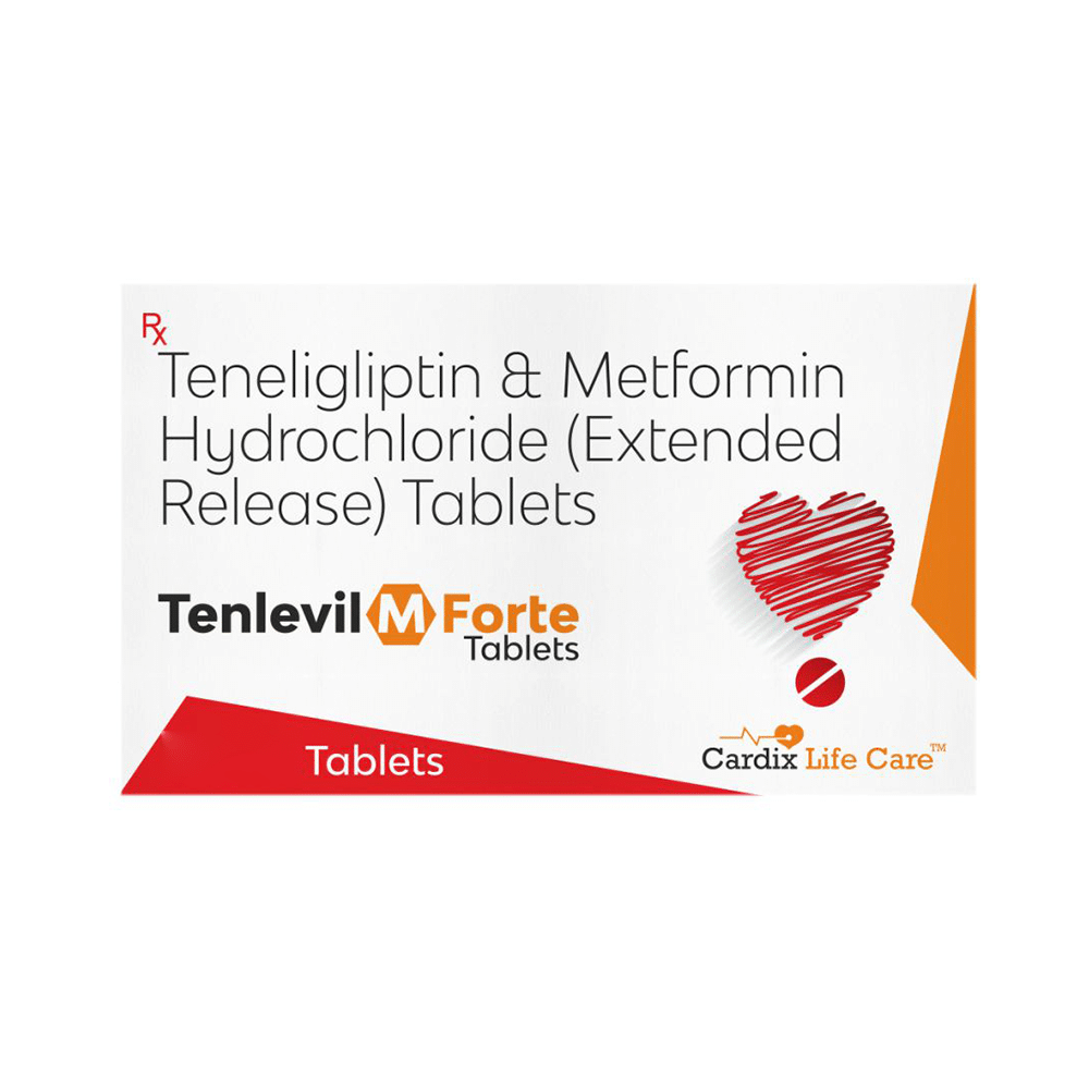 Tenlevil M Forte  1000mg/20mg Tablet - Image 1