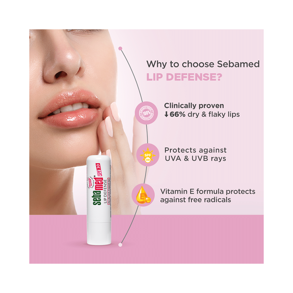 Sebamed Lip Defense with Jojoba Oil & Vitamin E | For Dry & Chapped Lips - Image 5