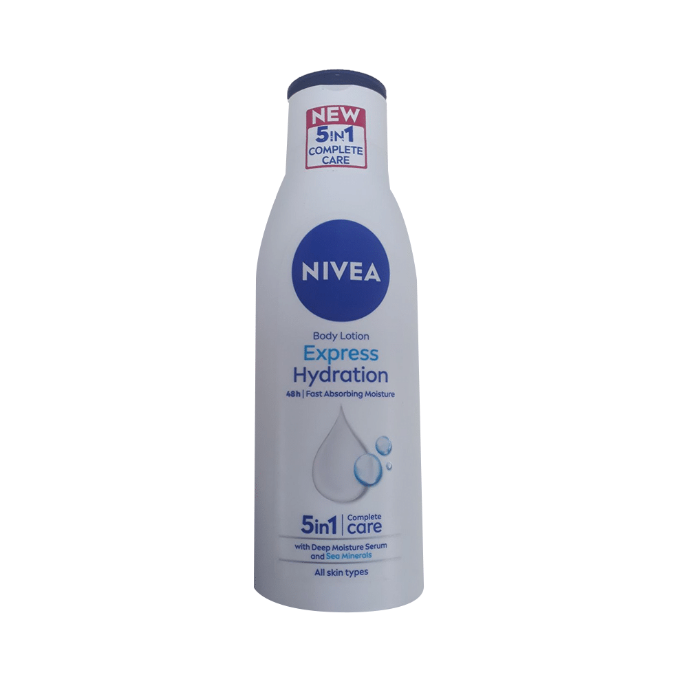 Nivea Express Hydration 5 in 1 Complete Care Body Lotion All Skin Types - Image 1