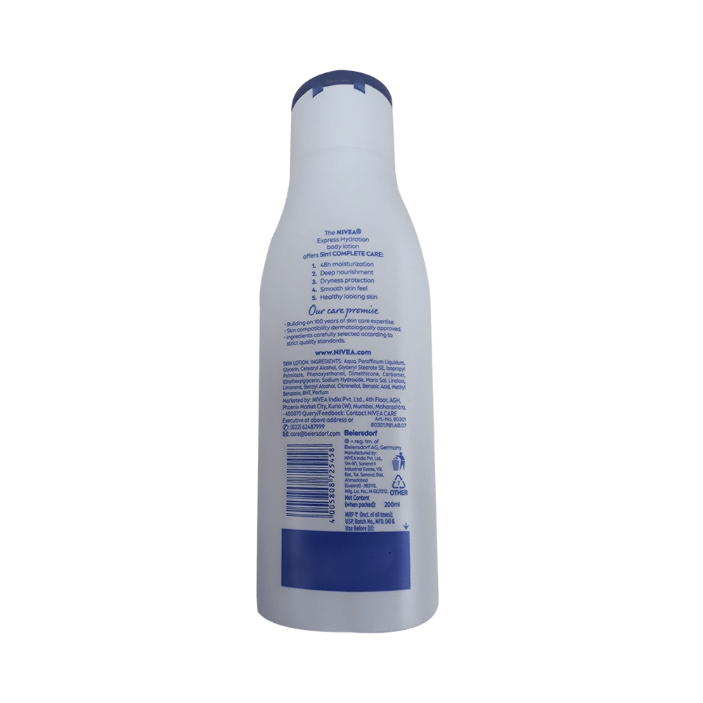 Nivea Express Hydration 5 in 1 Complete Care Body Lotion All Skin Types - Image 2