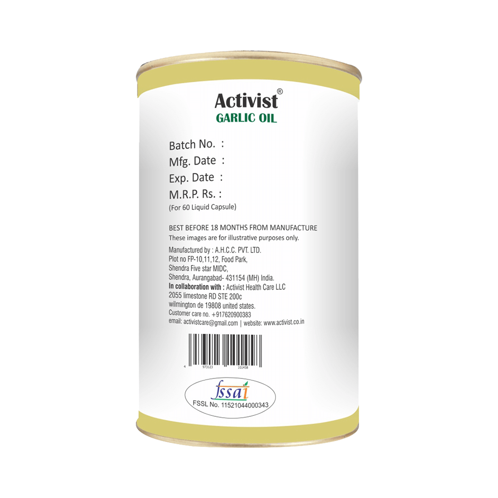 Activist Garlic Oil Liquid Capsule - Image 5