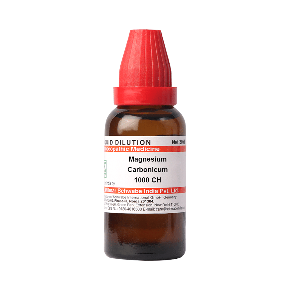 Dr Willmar Schwabe India Magnesium Carbonicum Dilution 1000 CH