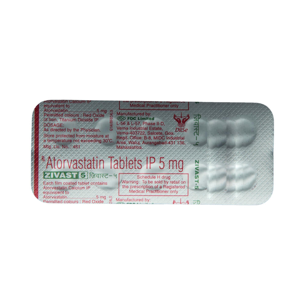 Zivast 5 Tablet - Image 5