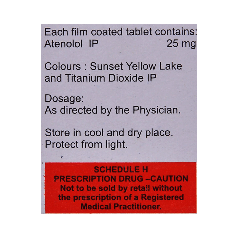 Tenomac 25mg Tablet - Image 2