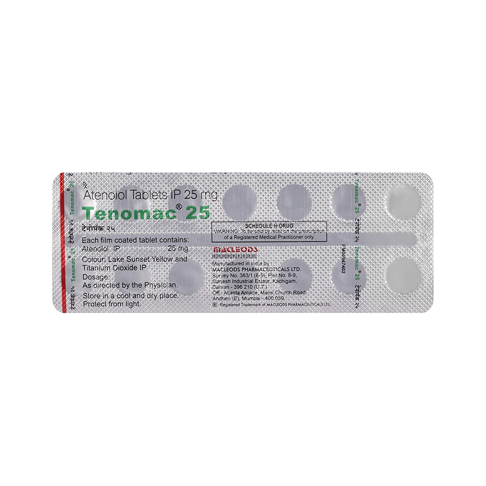 Tenomac 25mg Tablet - Image 3