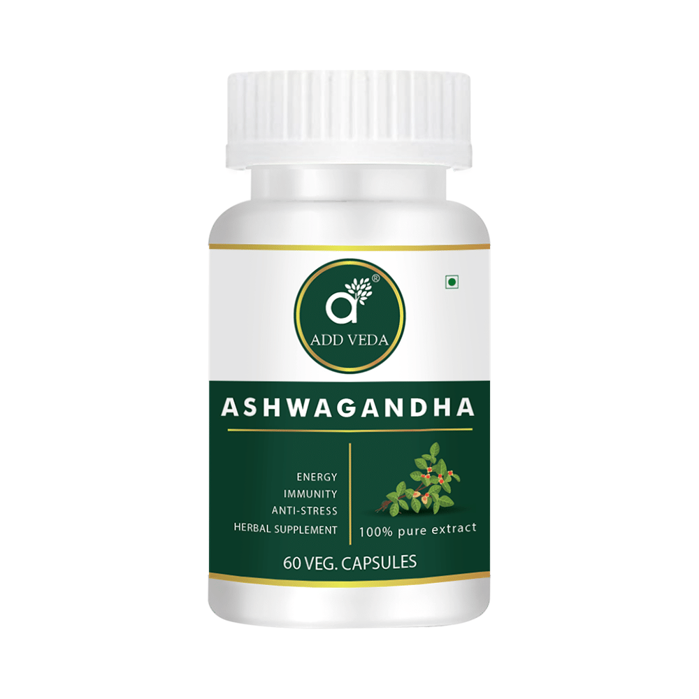 Add Veda Ashwagandha Veg Capsule