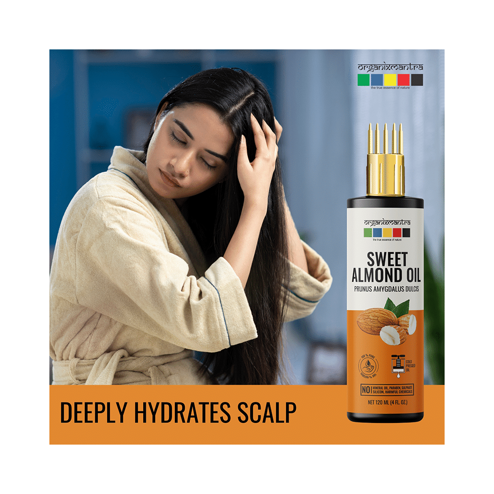 Organix Mantra Sweet Almond Oil (120ml Each) - Image 11