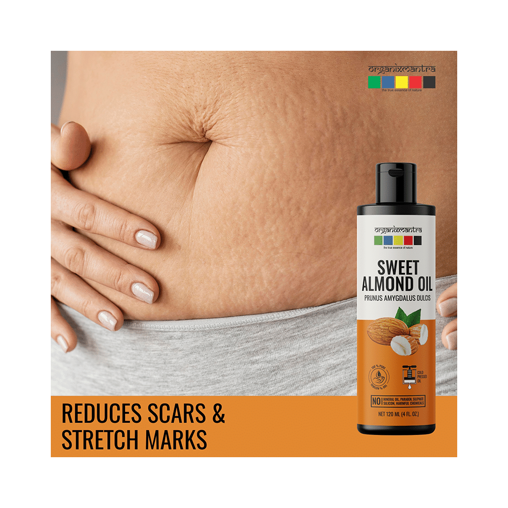 Organix Mantra Sweet Almond Oil (120ml Each) - Image 5